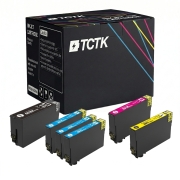 TCTK inkoustové kazety 407 4balení CMYK kompatibilní s Epson WorkForce Pro WF-4745 DTWF, nahrazuje C13T07U140