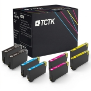 TCTK toner 407 4balení CMYK kompatibilní s Epson WorkForce Pro WF-4745 DTWF, nahrazuje C13T07U140