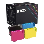 TCTK inkoustové kazety 503XL 4 ks CMYK kompatibilní s Epson Expression Home XP-5200 XP-5205 WorkForce WF-2960 WF-2960 DWF WF-2965 DWF, nahrazuje C13T09R14010
