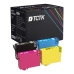 TCTK Inkoustové náplně 503XL 503XL 503XL 503XL sada 4 ks CMYK kompatibilní s Epson Expression Home XP-5200 XP-5205, pro WorkForce WF-2960, pro WorkForce WF-2960 DWF, nahrazuje C13T09R14010