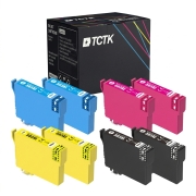 TCTK inkoustové kazety 503XL 8-pack CMYK kompatibilní s Epson Expression Home XP-5200 XP-5205 WorkForce WF-2960 WF-2960 DWF WF-2965 DWF, nahrazuje C13T09R14010