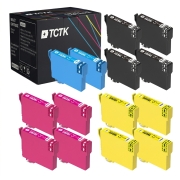 TCTK inkoustové kazety 503XL 4balení CMYK kompatibilní s Epson Expression Home XP-5200 XP-5205 WorkForce WF-2960 WF-2960 DWF WF-2965 DWF, nahrazuje C13T09R14010