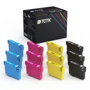TCTK inkoustové kazety 603XL 12pack CMYK kompatibilní s Epson Expression Home XP-2100 XP-2105 XP-2150 XP-2155 XP-3100 XP-3105, nahrazuje C13T03A14010
