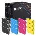 TCTK Inkoustové náplně 604XL 604XL 604XL 604XL sada 12 ks CMYK (po 3 ks) kompatibilní s Epson Expression Home XP-2200 XP-2205 XP-3200 XP-3205, pro Expression Home XP-3205 E, nahrazuje C13T10H14010
