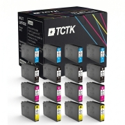 TCTK inkousty T9071 T9072 T9073 T9074 sada 16 ks CMYK kompatibilní s Epson WorkForce Pro WF-6000 WF-6090 WF-6590, nahrazuje C13T907140