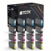 TCTK inkousty T9071 T9072 T9073 T9074 sada 16 ks CMYK kompatibilní s Epson WorkForce Pro WF-6000 WF-6090 WF-6590, nahrazuje C13T907140