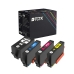 TCTK Inkoustové náplně 903XL 903XL 903XL 903XL sada 4 ks CMYK kompatibilní s HP OfficeJet 6900 6950, pro OfficeJet Pro 6860 6868 6950 6960 6968 6970 6975 6978, nahrazuje T6M15AE