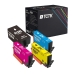 TCTK Inkoustové náplně 912XL 912XL 912XL 912XL sada 4 ks CMYK kompatibilní s HP OfficeJet 8010, pro OfficeJet Pro 8010 8012 8013 8014 8015 8017 8018 8020 8022 8023 8024 8025 8026, nahrazuje 3YL84AE