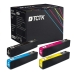 TCTK Inkoustové náplně 913A 913A 913A 913A sada 4 ks CMYK kompatibilní s HP PageWide 352 dw, PageWide Managed P55250, PageWide Managed P55250 dw, PageWide Managed P57750, nahrazuje L0R95AE