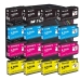 TCTK Inkoustové náplně 932XL 933XL 933XL 933XL sada 16 ks CMYK (po 4 ks) kompatibilní s HP OfficeJet 6100 6600 6700, OfficeJet 6700 Premium, OfficeJet 7110, nahrazuje CN053AE