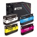 TCTK Inkoustové náplně 950XL 951XL 951XL 951XL sada 4 ks CMYK kompatibilní s HP Officejet Pro 251dw 276dw 8100 8600 8610 8615 8616 8620 8625 8630 8640 8650 8660, nahrazuje CN045AE