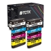 TCTK Inkoustové náplně 950XL 951XL 951XL 951XL sada 8 ks CMYK (po 2 ks) kompatibilní s HP Officejet Pro 251dw 276dw 8100 8600 8610 8615 8616 8620 8625 8630 8640 8650 8660, nahrazuje CN045AE