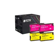 TCTK Inkoustové náplně 953XL 953XL 953XL sada 6 ks CMY (po 2 ks) kompatibilní s HP OfficeJet Pro 7700 7720 7730 7740, pro OfficeJet Pro 7740 WF, pro OfficeJet Pro 8200 8210 8216, nahrazuje F6U16AE