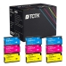 TCTK Inkoustové náplně 953XL 953XL 953XL sada 9 ks CMY (po 3 ks) kompatibilní s HP OfficeJet Pro 7700 7720 7730 7740, pro OfficeJet Pro 7740 WF, pro OfficeJet Pro 8200 8210 8216, nahrazuje F6U16AE