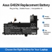 Baterie kompatibilní s Asus VivoBook E14 E402WA E14 E402WA-GA001T E14 E402WA-GA002T CS-AUE405NB
