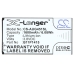 X-Longer CS-AUG451SL baterie pro telefon 3,8V 1600mAh 6,08Wh, čelní pohled