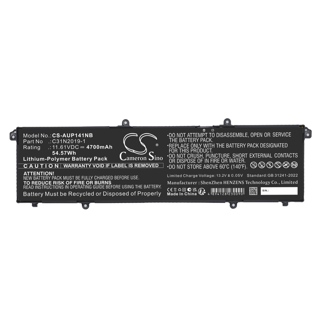 Baterie kompatibilní s Asus CS-AUP141NB