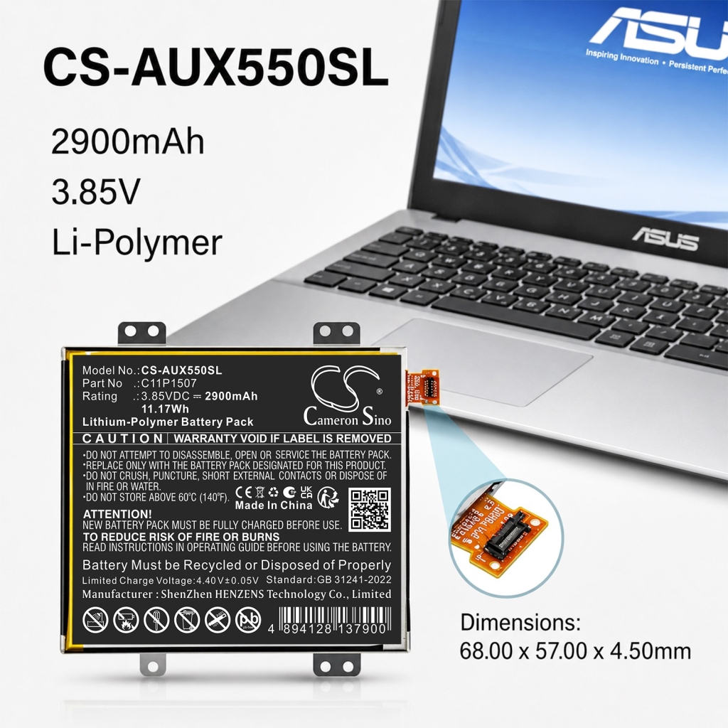 Baterie Nahrazuje Asus C11PjC1