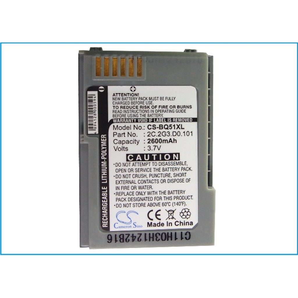 Baterie kompatibilní s BenQ-Siemens BenQ CS-BQ51XL