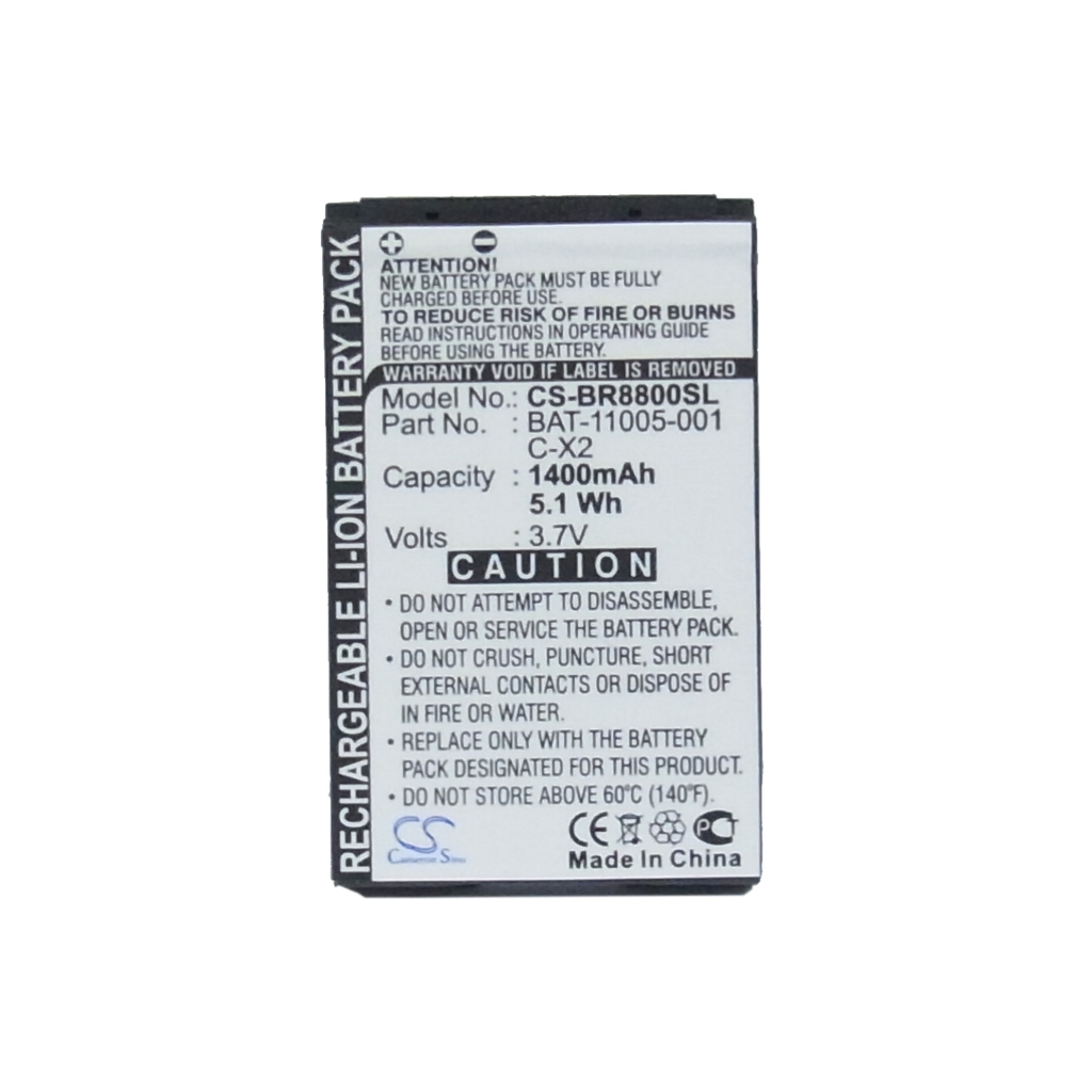 Baterie kompatibilní s Blackberry CS-BR8800SL