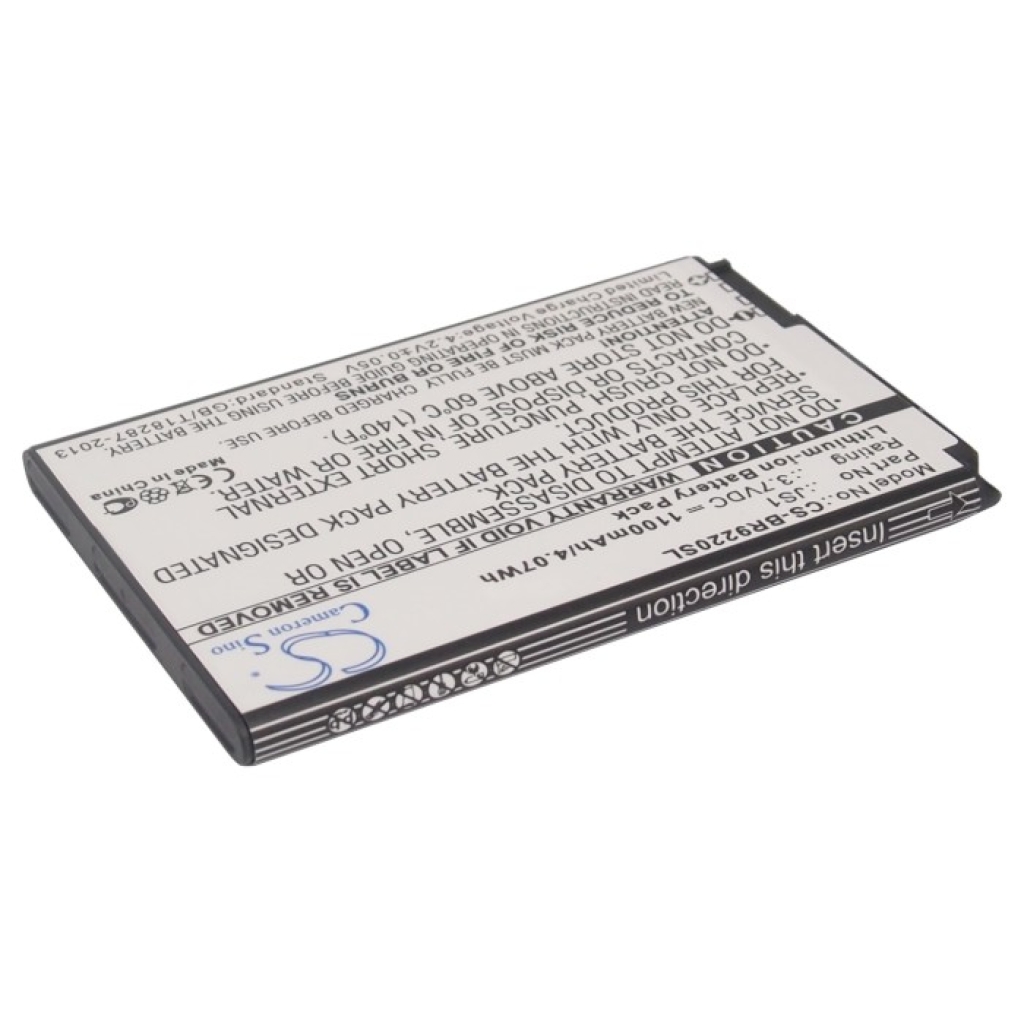 Baterie kompatibilní s Blackberry CS-BR9220SL