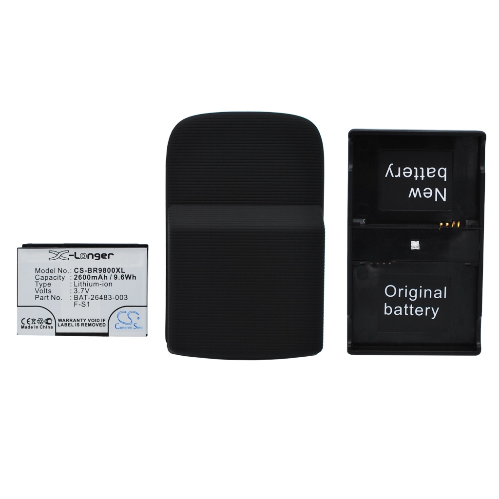 Baterie kompatibilní s Blackberry CS-BR9800XL