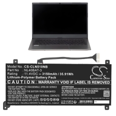 Baterie do notebooků CLEVO CS-CLN510NB