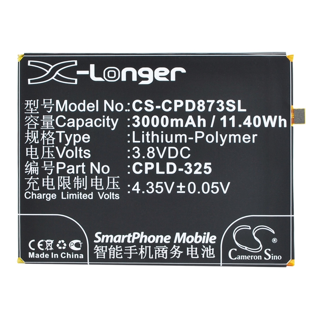 Baterie kompatibilní s Coolpad CS-CPD873SL