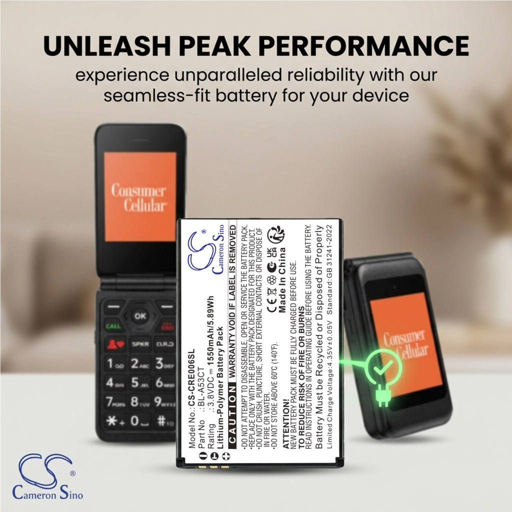 Baterie pro Consumer cellular SL006-CC