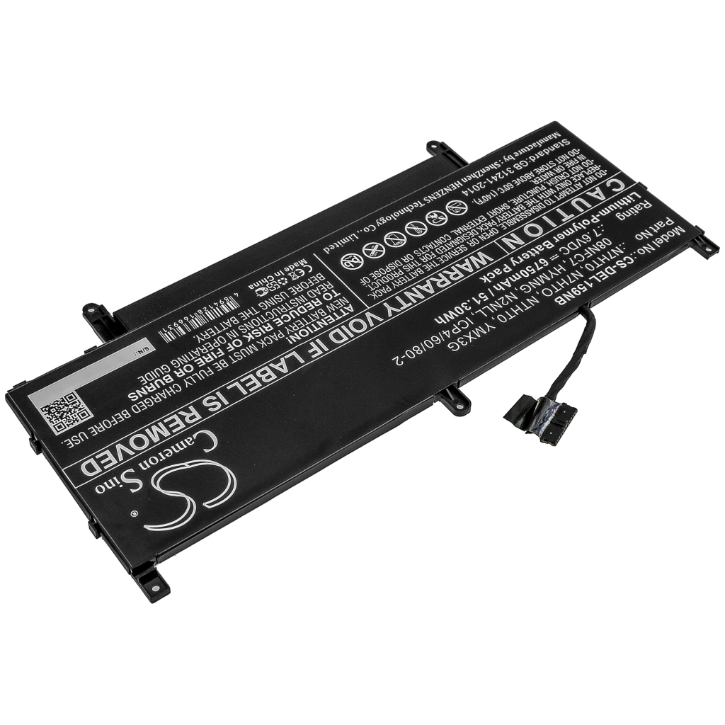 Baterie pro DELL Latitude 15 9510 3123V