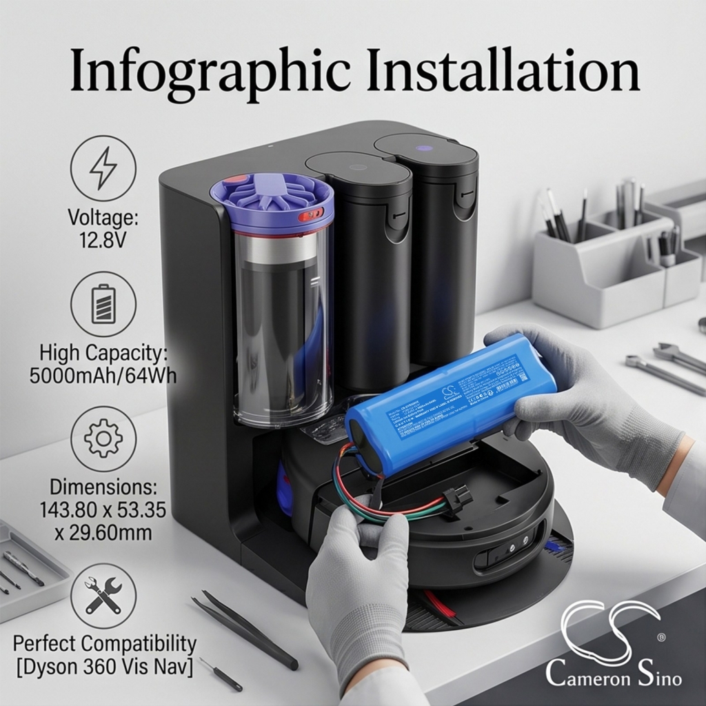 Baterie kompatibilní s Dyson CS-DYR500VX