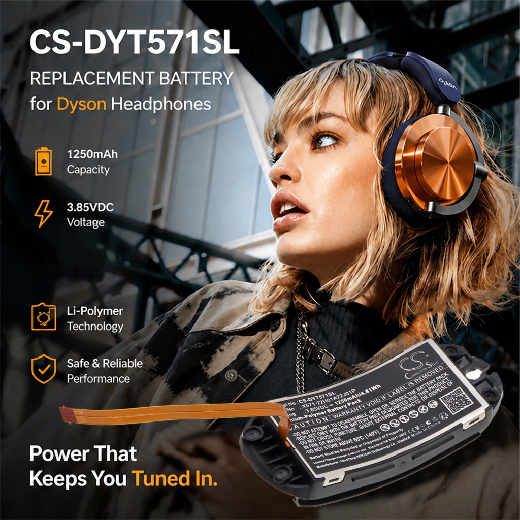 Baterie kompatibilní s Dyson CS-DYT571SL