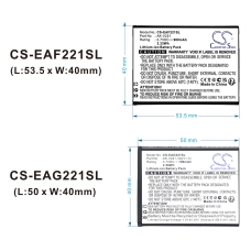 Kompatibilní náhrada baterie za Emporia AK-V221-4G(V1.0)
