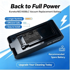 Kompatibilní náhrada baterie za Eureka NEC450BLC