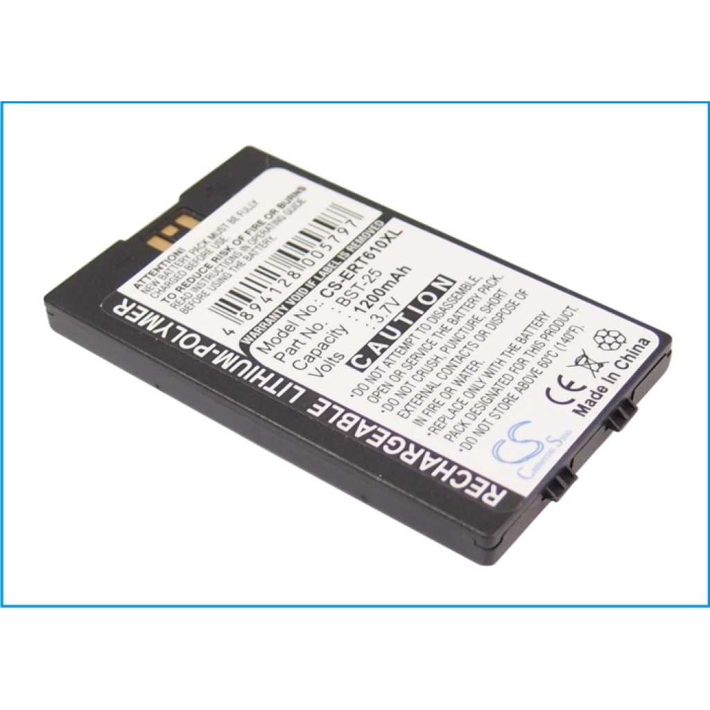 Baterie kompatibilní s Sony Ericsson CS-ERT610XL