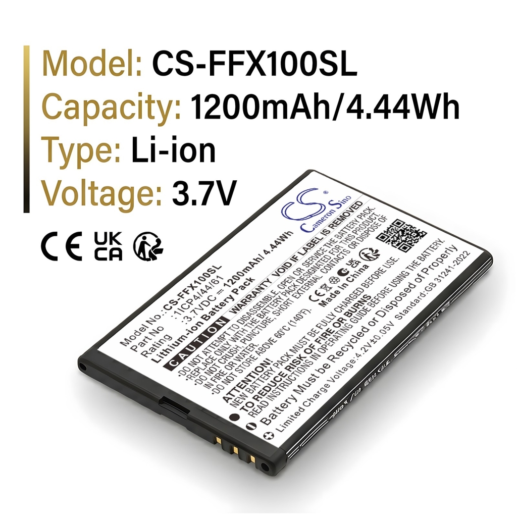 Baterie kompatibilní s Famoco CS-FFX100SL