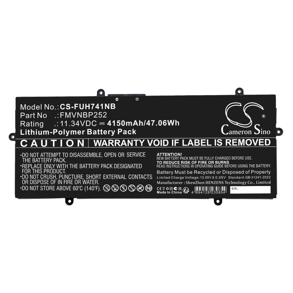 Baterie Nahrazuje Fujitsu CP801784-04
