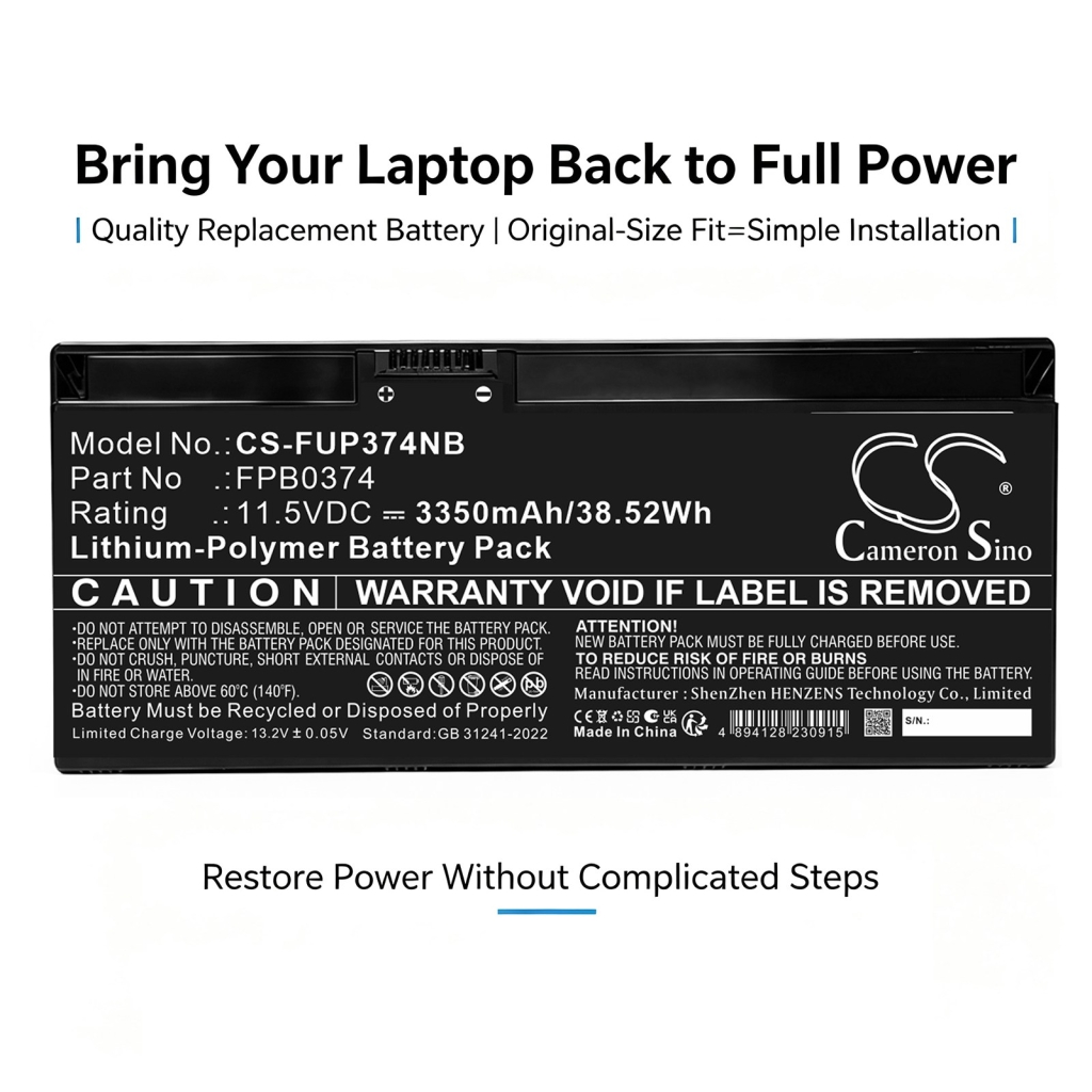 Baterie pro FUJITSU Lifebook WQ1K1