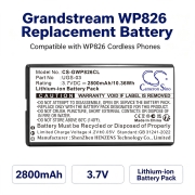 Baterie compatibleWith Grandstream