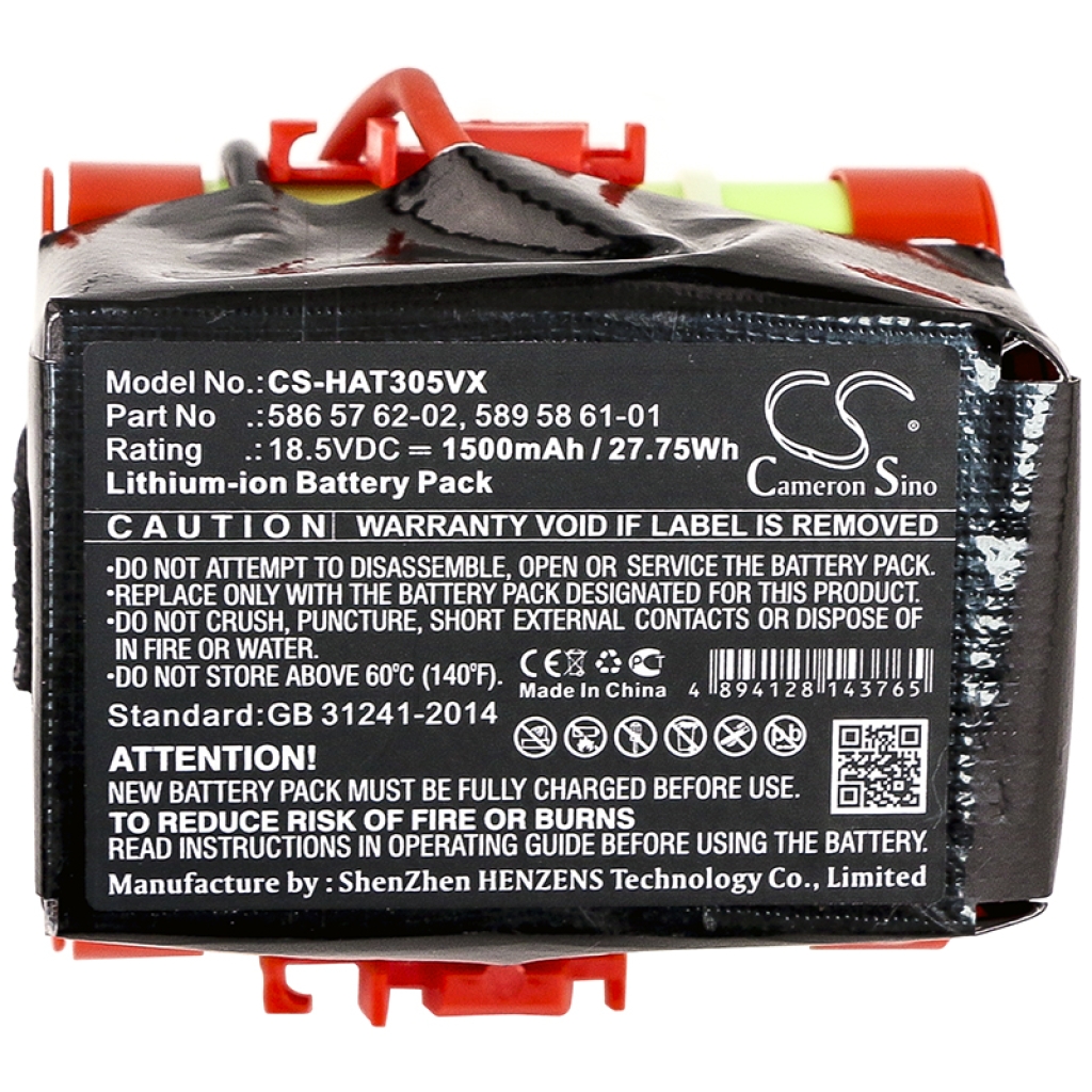Cameron Sino CS-HAT305VX Li-ion akupack štítek 18,5V 1500mAh 27,75Wh