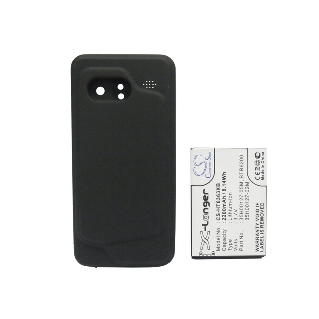 Baterie kompatibilní s Verizon HTC Sprint Google CS-HT6363XB