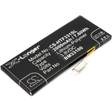 Kompatibilní náhrada baterie za HTC 35H00203-00M,BM33100