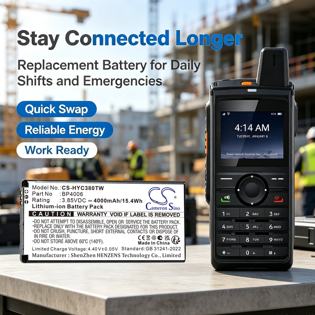 Baterie pro Hytera PNC380 POC Radio