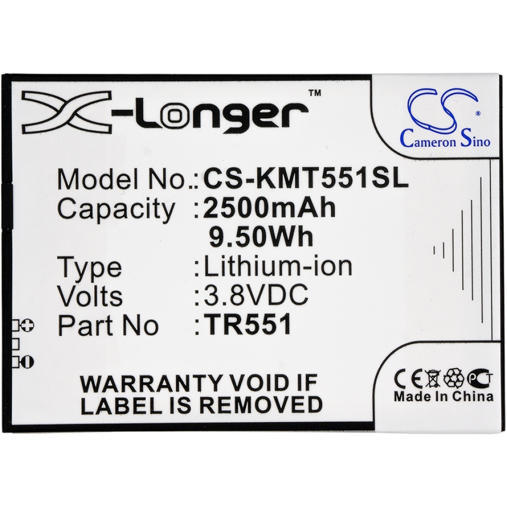 Baterie kompatibilní s Kazam CS-KMT551SL