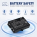 Baterie kompatibilní s Ikusi TM70/iK2.13B JS JS3 LV CS-KUA700BL