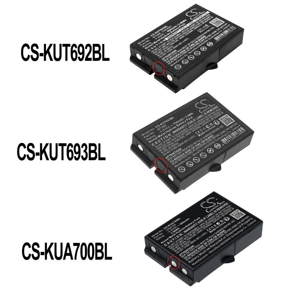 Baterie Nahrazuje Ikusi BT06K