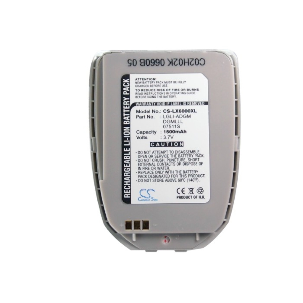 Baterie kompatibilní s LG CS-LX6000XL