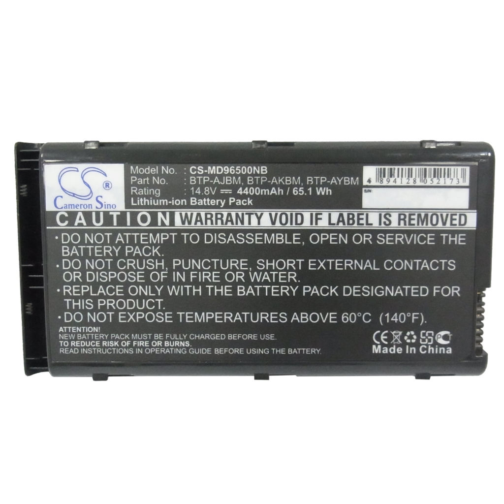 Baterie kompatibilní s Medion CS-MD96500NB