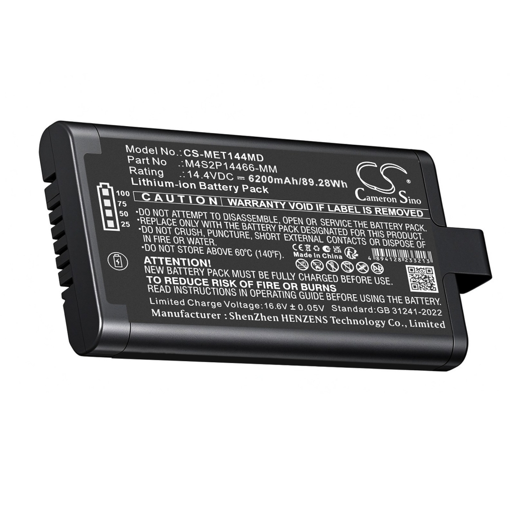 Baterie kompatibilní s MEGMEET M4S2P14466-MM M4S2P14466-MM CS-MET144MD