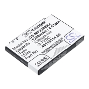 Baterie Nahrazuje Novatel Wireless 3-1826107-9